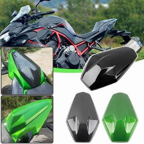 Motorcycle Rear Seat Cover Fits for Z H2 ZH2 2020-2025 Z900 2017-2024 Passenger Pillion Solo Cowl Hard ABS Tail Section Fairing (Carbon Fiber Look)