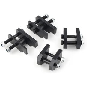 FSFY 2" Inch Front And Rear ATV Lift Kit Set for Yamaha Rhino 700 2008-2015, Rhino 660 2004-2007, Rhino 450 2004-2010 Black