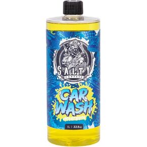 Salty Captain Car Wash Soap 33.8oz-شامبو السيارات عالي الأعلى لمدافع الرغوة أو البنادق أو غسل دلو-حماية مضادة للانتعاش وآمنة على جميع الأسطح-جودة مختبر متميزة
