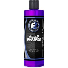 ExoForma Shield Shampoo - SiO2 Infused High Suds Car Wash Shampoo, Adds Hydrophobic Protection, Cleans And Rejuvenates Existing Coatings, Waxes Or Sealants
