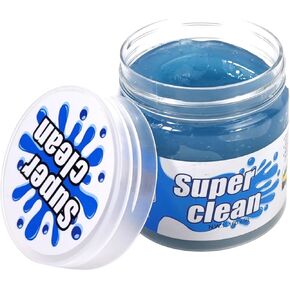 Multipurpose Cleaning Gel for Car and Home - Professional Auto Detailing Putty, Keyboard Cleaner, Reusable, Eco-Friendly, Biodegradable, Lemon Scented, 5.6 oz(Pink)
