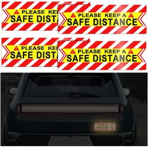 American Flag Car Reflective Magnet Decals, 4PCS Magnetic USA Sticker for Auto Bumper Windows, Patriotic Vehicle Exterior Decoration, Universal for SUVs Sedans Trucks