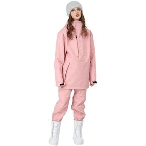 RIUIYELE Women's Ski Suit Outdoor Sports Snowboarding Jacket and Pants Waterproof Insulated Snow Suit