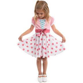 Little Adventures Bo Peep Twirl Dress Up Costume - Machine Washable Child Pretend Play Party Dress