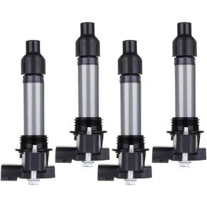OCPTY 6 ignition coils with 6 iridium Spark Plugs fits UF-569 33400-78J01 33400-78J02 for Chevrolet for Cadillac Malibu 3.6L and CTS 3.0L