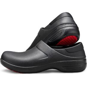 NINGO Slip Resistant Work Shoes for Women, Non Slip Chef Shoes, Waterproof & Easy to Clean, Comfortable Lightweight Women's Clogs, Nurse Shoes for Food Service, Healthcare, Gardening