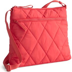 Vera Bradley Featherweight Original Zip Hipster Crossbody Bag, Cayenne