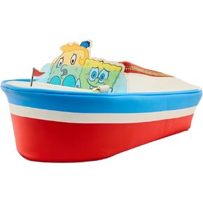 Loungefly Nickelodeon: Spongebob SquarePants 25th Anniversary - Spongebob and Mrs. Puff in Boatmobile Crossbody Purse, Amazon Exclusive