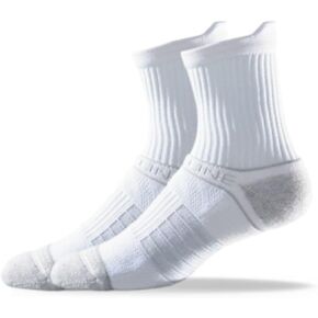 Strideline BASIC MID LEND SOCKS | حشوة خيوط رباعية الطبقات ، ضغط مباشر ووسادة مخصصة - حزمة منتصف الطول