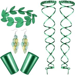 Jadive 4 PCS الملحقات اليونانية للنساء Toga مجموعة أزياء الساق غارير غار رات