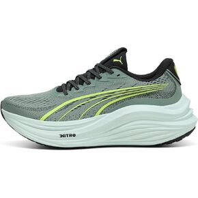 PUMA - Mens Magmax Nitro Shoes, Color Green Moon/Yellow Alert, Size: 11.5 M US
