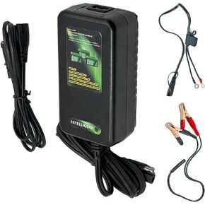 HBC-0201 ، شاحن بطارية نارية ذكيين للدراجات النارية 2AMP ، شاحن السيارات 12V-2A ، 100 ٪ تلقائيًا ، وصيانة ذكية ، وبطاريات ليثيوم ، مناسبة لبطاريات حمض Lead/AGM-MF/AGM-MF 12V