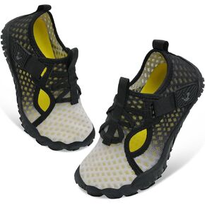 LeIsfIt Kids Water Shoes Boys Girls Swim Beach Shoes Toddler Barefoot Water Sport Shoes Quick-Dry Lightweight Aqua Socks Pool Sand Shoes