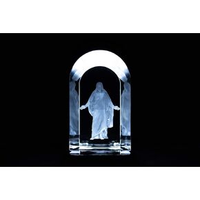 3D Laser Engraved Statue Mini