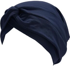 ZLYC Chemo Headwear Pre Tied Turban Headwrap Lightweight Beanie Hat for Women