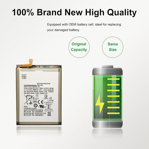 بطارية جديدة مطورة لهاتف Galaxy 10s وA20s وA21، وبطارية بديلة Scud-WT-N6 متوافقة مع Samsung Galaxy 10s وA20s وA21، مع أدوات الإصلاح والتعليمات in Saudi Arabia