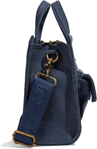 X Lee Canvas Tote Bag for Women Medium Crossbody Bag Top-handle Handbag with Multi-Pockets for Travel Beach Everyday Use in Kuwait