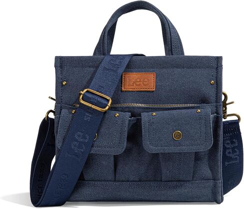 X Lee Canvas Tote Bag for Women Medium Crossbody Bag Top-handle Handbag with Multi-Pockets for Travel Beach Everyday Use in Kuwait