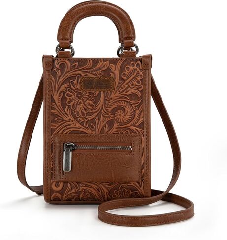 Montana West Western Women's Crossbody Handbag Ladies Small Crossbody Bags for Women Designer Top Handle Handbags in Saudi Arabia