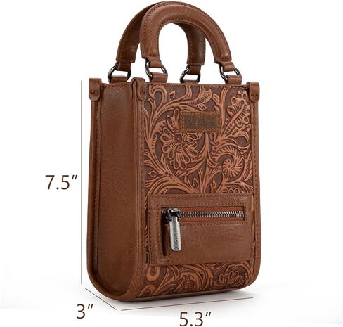 Montana West Western Women's Crossbody Handbag Ladies Small Crossbody Bags for Women Designer Top Handle Handbags in Saudi Arabia