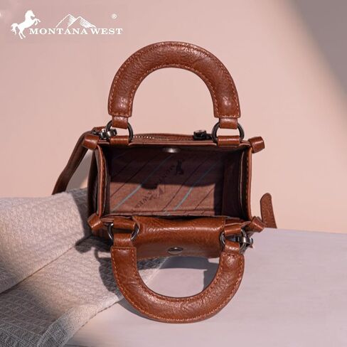 Montana West Western Women's Crossbody Handbag Ladies Small Crossbody Bags for Women Designer Top Handle Handbags in Saudi Arabia