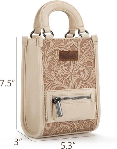 Montana West Western Women's Crossbody Handbag Ladies Small Crossbody Bags for Women Designer Top Handle Handbags in Saudi Arabia
