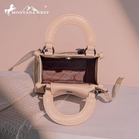 Montana West Western Women's Crossbody Handbag Ladies Small Crossbody Bags for Women Designer Top Handle Handbags in Saudi Arabia
