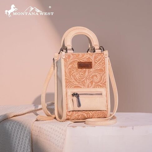 Montana West Western Women's Crossbody Handbag Ladies Small Crossbody Bags for Women Designer Top Handle Handbags in Saudi Arabia