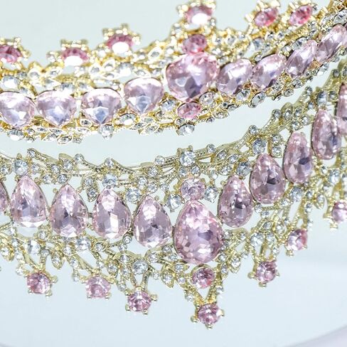 Crown and Tiaras for Women Girl, Silver Princess Tiara Crystal Crowns, Rhinestone Headband Hair Accessories for Birthday Party Prom Wedding Gifts (Silver) in Saudi Arabia