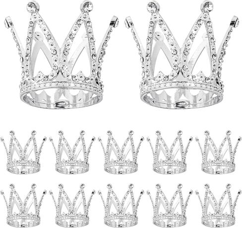 Framendino Tiny Crown Mini Cake Cupcake Decoration for Wedding Birthday in Saudi Arabia
