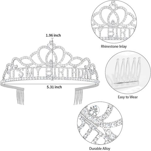تاج عيد ميلاد الذهب الوردي للنساء - عقال عيد ميلاد سعيد ، ملكة تاج ، ديكورات وهدايا in Kuwait