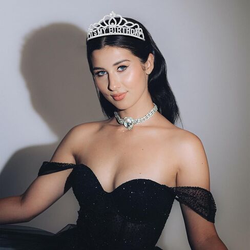 تاج عيد ميلاد الذهب الوردي للنساء - عقال عيد ميلاد سعيد ، ملكة تاج ، ديكورات وهدايا in Kuwait