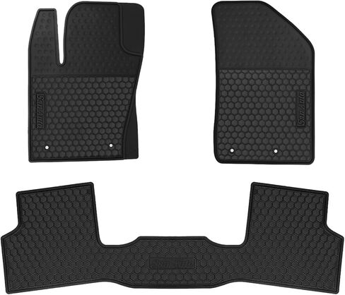 Car Floor Mats for Jeep Renegade 2015 2016 2017 2018 2019 2020 2021 2022 2023 2024 2025 Custom Fit Black Red Rubber Car Floor Liners Set All Weather Protection Heavy Duty Odorless in Saudi Arabia