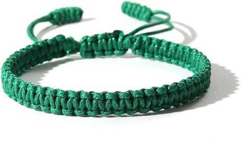 Simple Handmade Knitted String Bracelets Adjustable Braided Rope Bracelets Anklet Kabbalah Protection Waterproof Summer Beach All-matching Surfer Bracelets Anklet Lucky Jewelry in Saudi Arabia