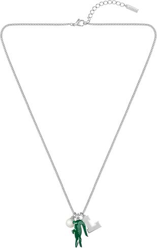 Lacoste Umpire - Charm Pendant Necklace for Men and Women – Stainless Steel Jewelry, Adjustable – Stylish and Bold Design, Fashion Accessory – Gift for Him and Her in Saudi Arabia