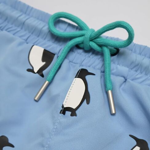 Holly & Beau Color Changing Swim Trunks for Boys, Crafted from Eco-Conscious Materials, Swim Trunks with Elastic Waistband in Saudi Arabia