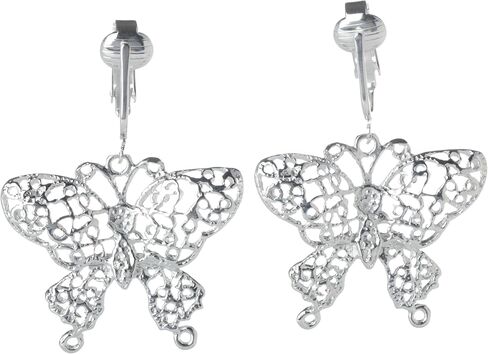 Aloha Earrings Non Pierced Clip On Butterfly Dangling Earrings in Kuwait