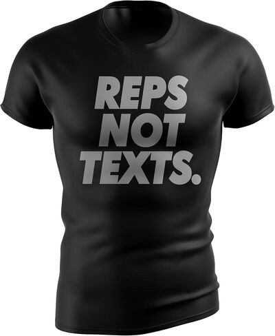 Bodybuilding Shirts for Men - Motivational Gym Muscle Black Tshirt for Workout - Snug Athletic Fit - 100% Cotton Material in Saudi Arabia