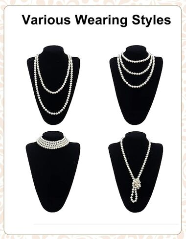 PLULON 1920s Accessories for Women, Great Gatsby Flapper Dress Accessories Fashion Roaring 20s Costume for Women in Kuwait