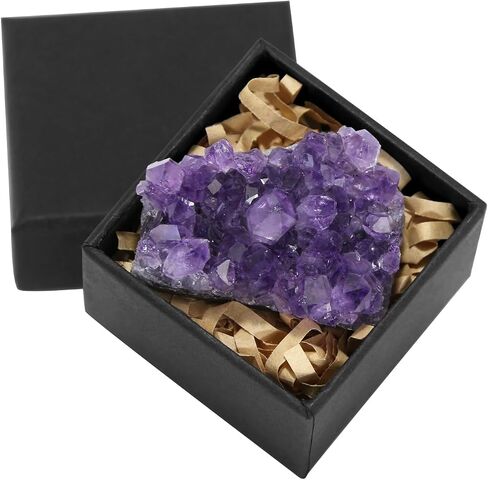 Natural Amethyst Crystal, Genuine Amethyst Stone for Healing, Reiki Energy Stones, Spiritual Protection, Raw Healing Stone for Meditation, Feng Shui Decor, Healing Crystals(About 0.15lb) in Saudi Arabia