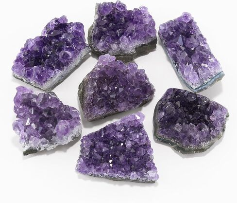 Natural Amethyst Crystal, Genuine Amethyst Stone for Healing, Reiki Energy Stones, Spiritual Protection, Raw Healing Stone for Meditation, Feng Shui Decor, Healing Crystals(About 0.15lb) in Saudi Arabia