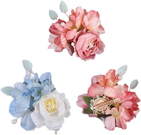Rabbit Ears Handmade Animal Ears Halloween Cosplay Bunny Ears Flower Headband in Saudi Arabia