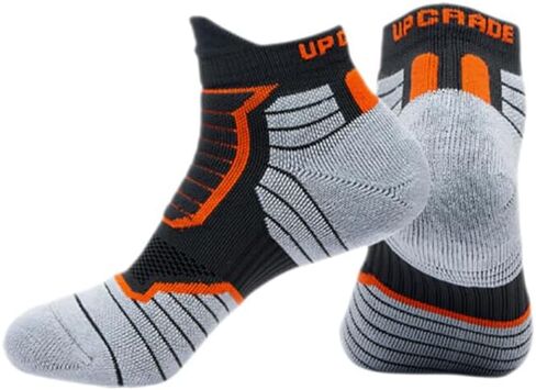 Professional Marathon Running Socks - Moisture wicking,shock absorbing and anti-slip,men and women,3 pairs in Saudi Arabia