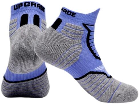 Professional Marathon Running Socks - Moisture wicking,shock absorbing and anti-slip,men and women,3 pairs in Saudi Arabia