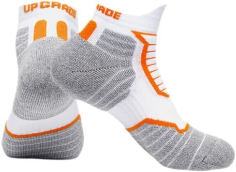 Professional Marathon Running Socks - Moisture wicking,shock absorbing and anti-slip,men and women,3 pairs in Saudi Arabia