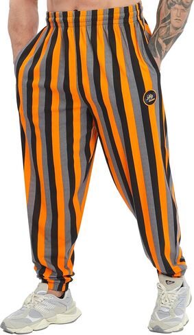 Men's Cotton Loose Fit 100% Cotton Jogger with Pockets, Baggy Gym and Workout Sweatpants in Kuwait