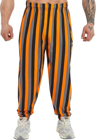 Men's Cotton Loose Fit 100% Cotton Jogger with Pockets, Baggy Gym and Workout Sweatpants in Kuwait