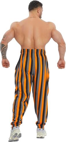 Men's Cotton Loose Fit 100% Cotton Jogger with Pockets, Baggy Gym and Workout Sweatpants in Kuwait