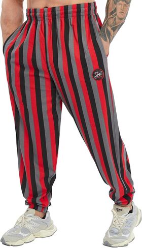 Men's Cotton Loose Fit 100% Cotton Jogger with Pockets, Baggy Gym and Workout Sweatpants in Kuwait
