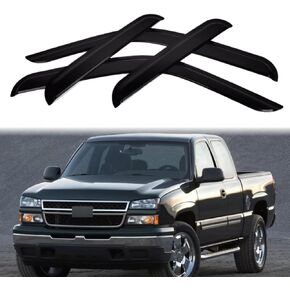 واقي نافذة درع النافذة لفورد F150 2004-2014 ، 4pcs نافذة نافذة حراسة النافذة المنحرفات الرياح لفورد F150 2004-2014 TAPE-ON